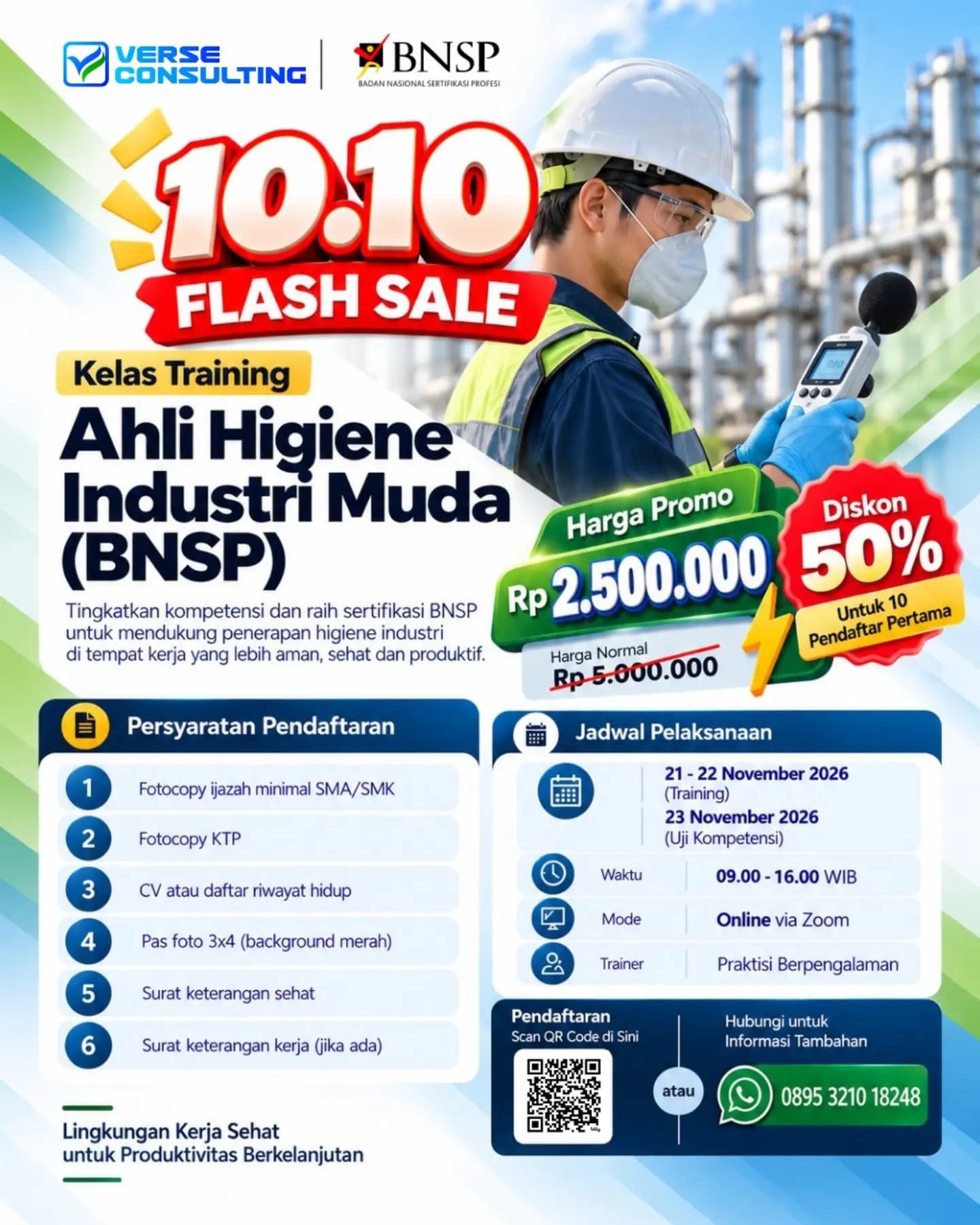 10.10 FLASH SALE — AHLI HIGIENE INDUSTRI MUDA (BNSP)!