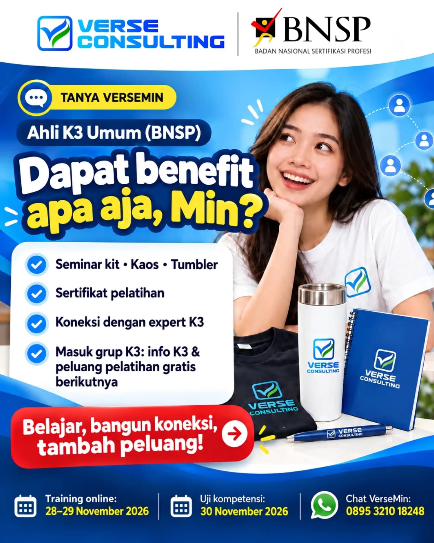 Dapat benefit apa aja, Min? 👀✨