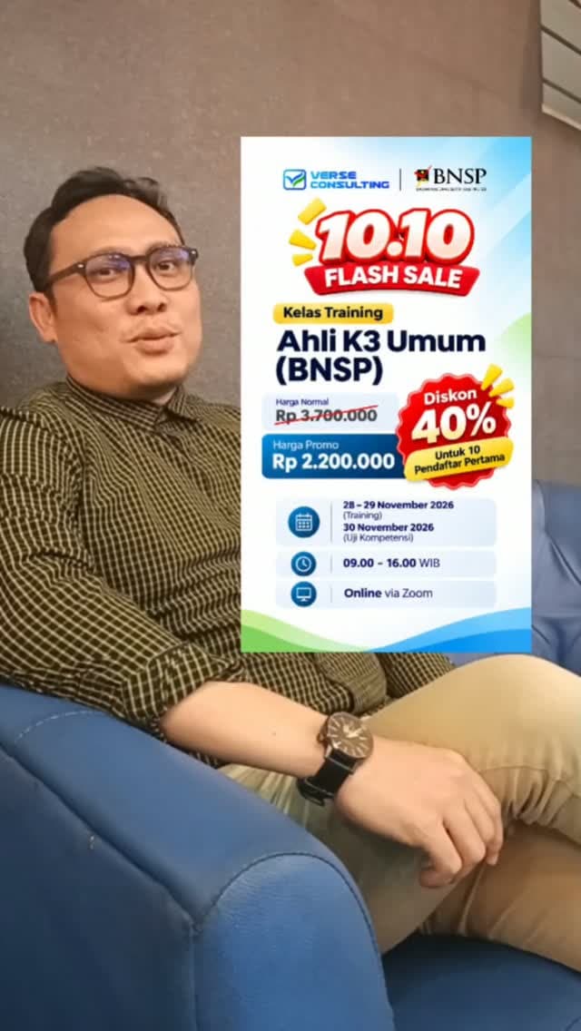 SAATNYA UPGRADE KOMPETENSI K3!